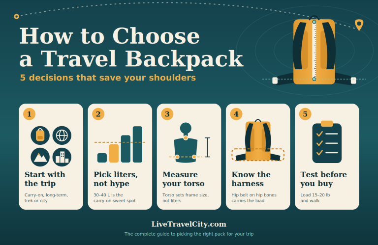 choosing the right travel backpack